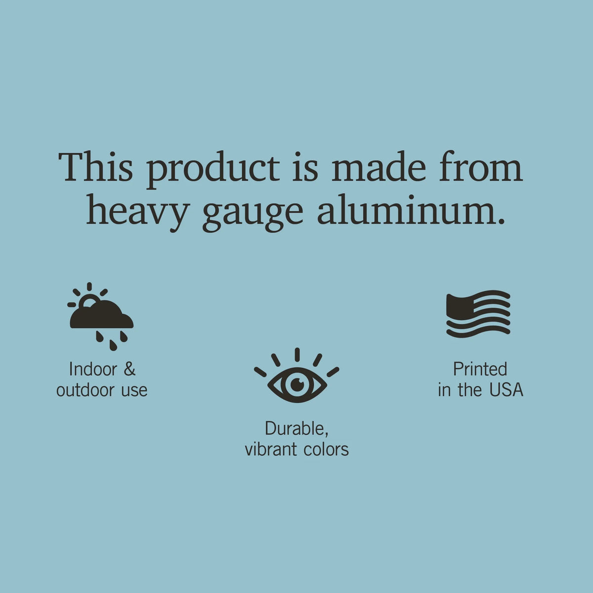 12x18 Aluminum Metal Sign Decor S179