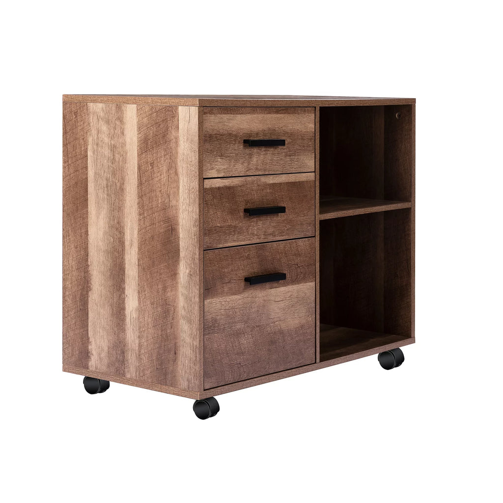 White 5 Drawer Storage Cabinet with Shelf H11029