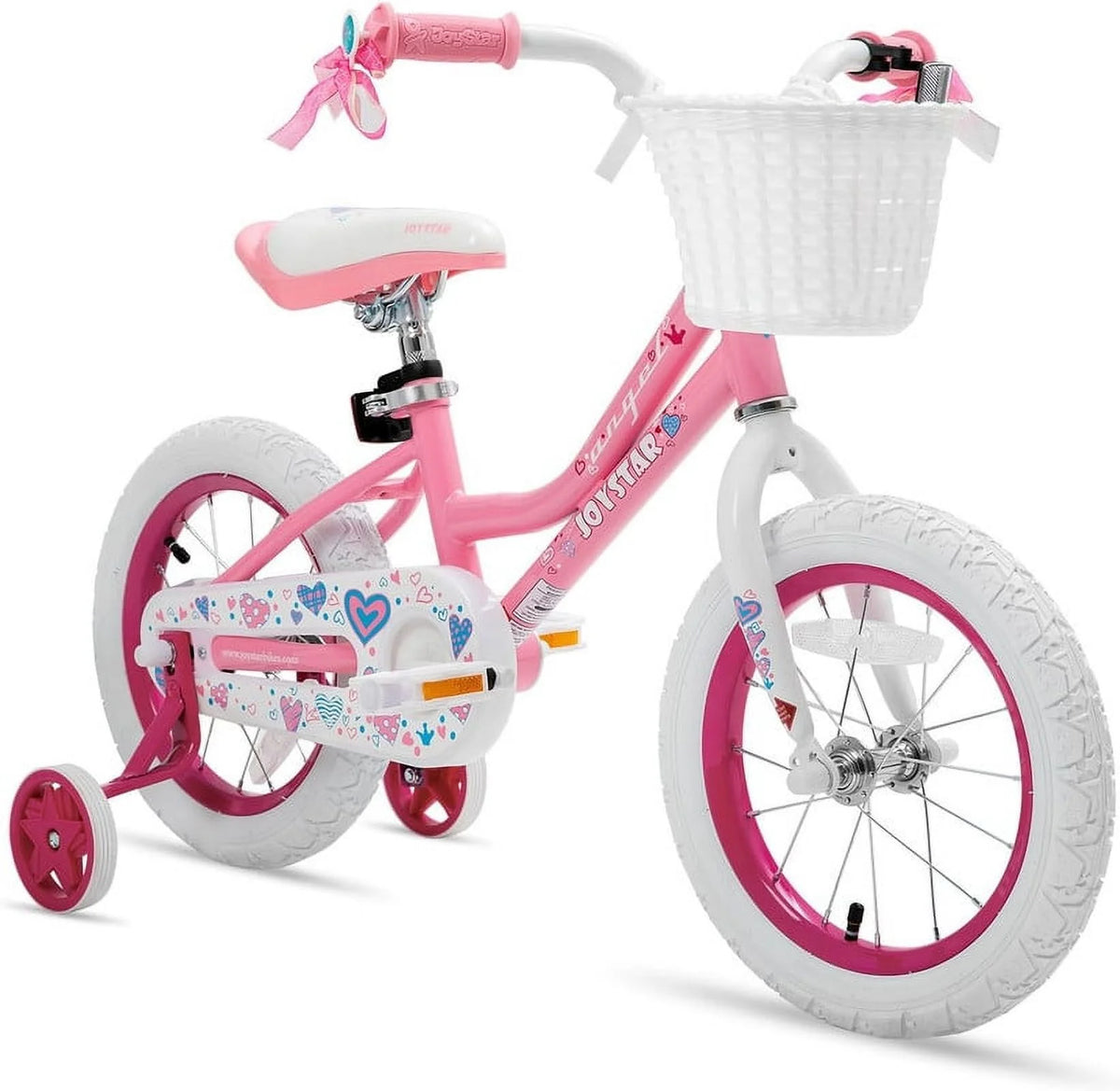 12 14 16 18 Inch Kids Bike with Training Wheels & Basket M559