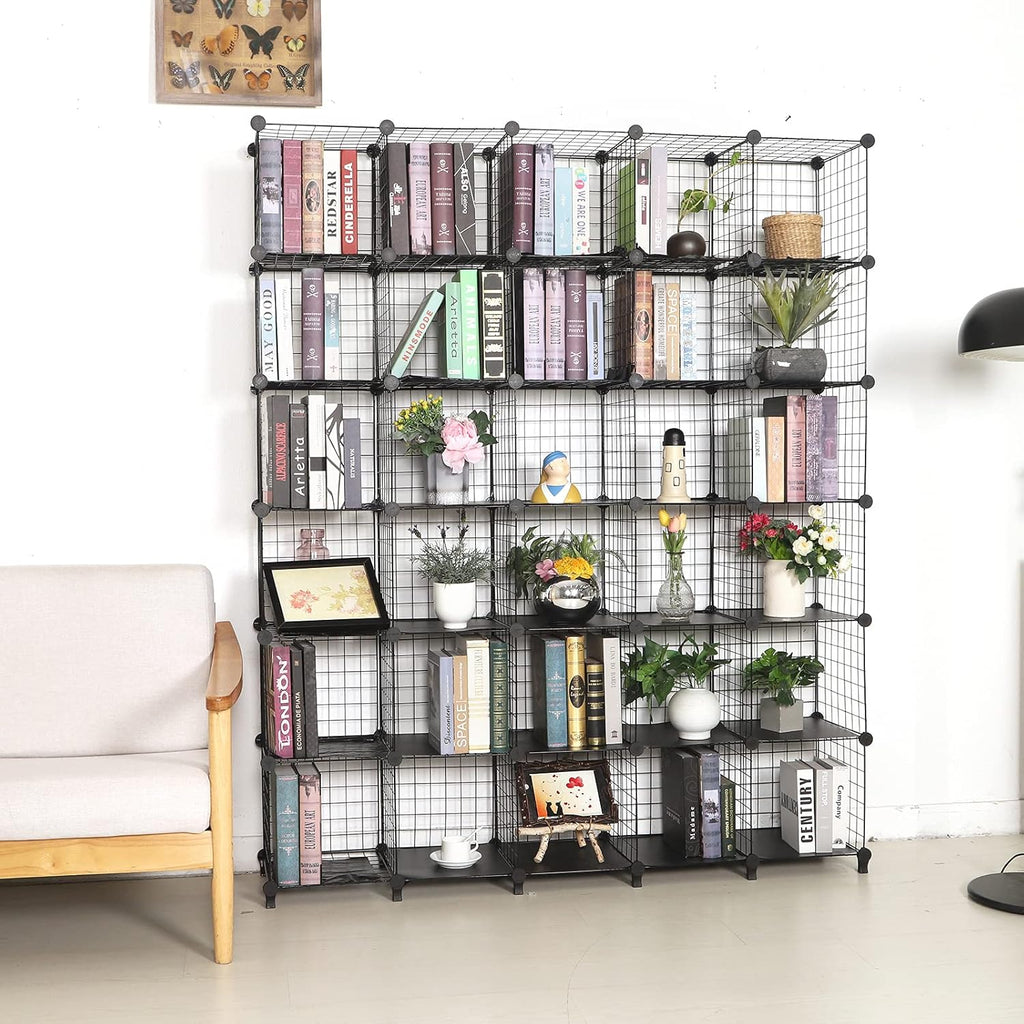 20 Cube Wire Storage Organizer Shelves I1831