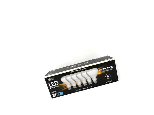 65W Equivalent Soft White BR30 Dimmable LED Light Bulb (6-Pack) S550105