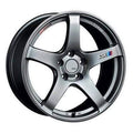18x8 5x114.3 35mm Offset Glare Silver Wheel M36060