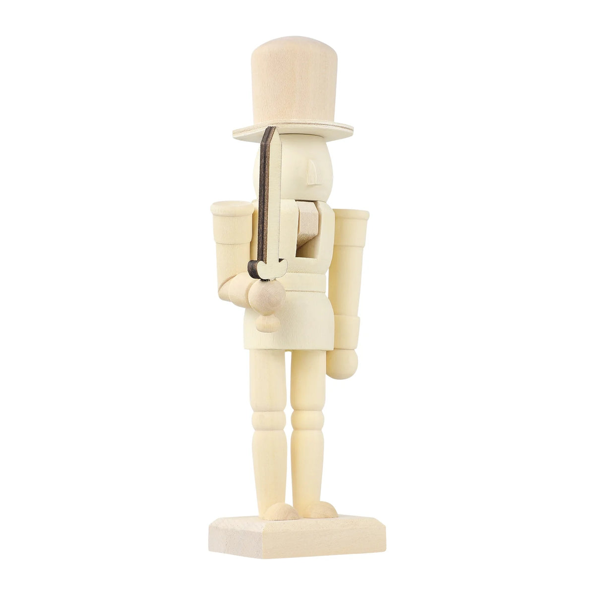 Unfinished Wooden Nutcracker Doll W257350