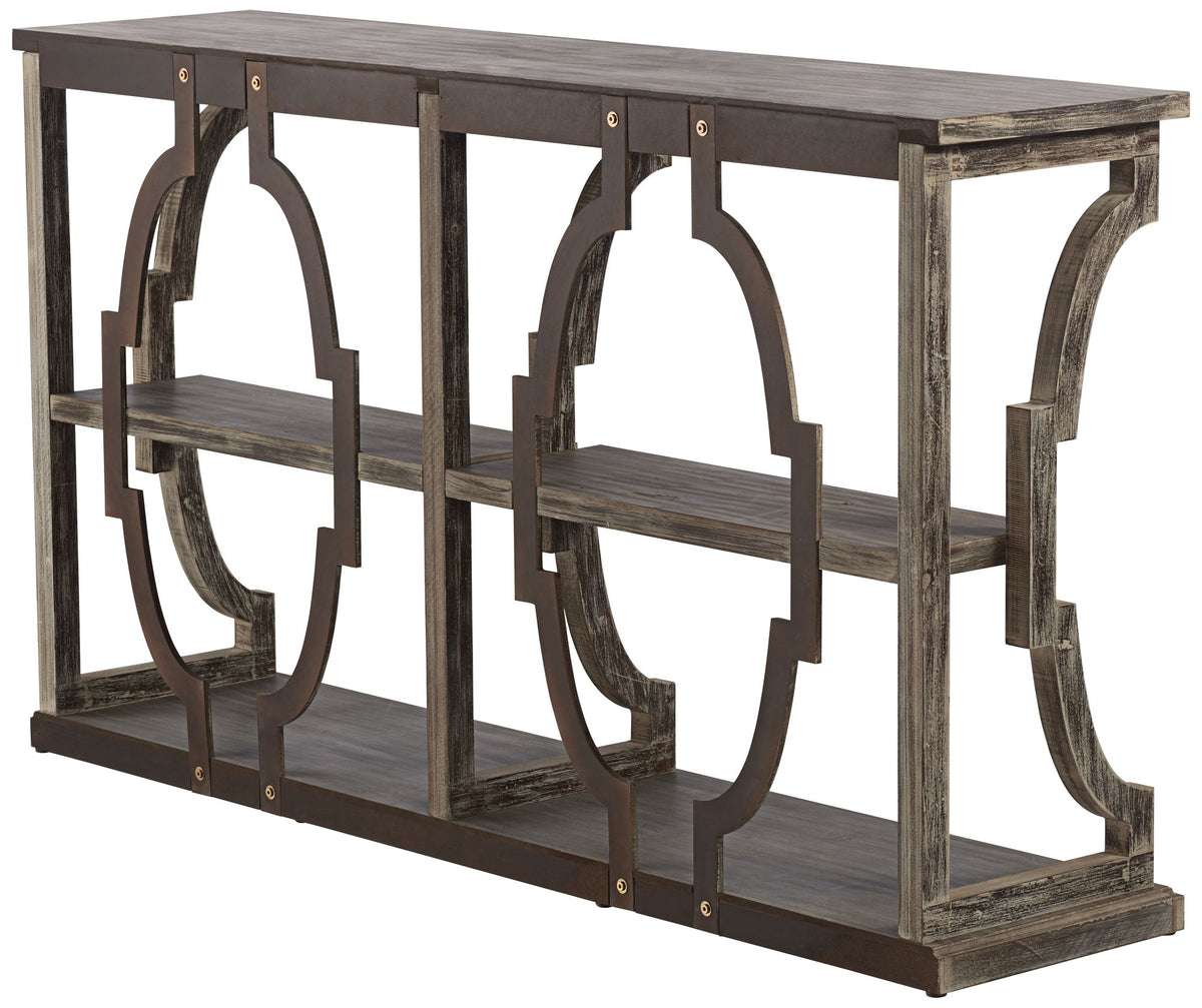Chestnut 3 Tier Console O66704