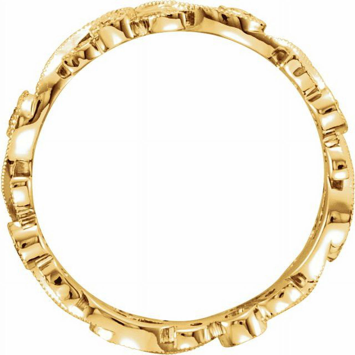 14K Yellow 1/4 CTW Natural Diamond Eternity Band Size 6 W387