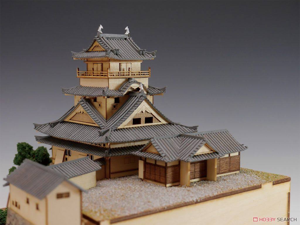 1/150 Kochi Castle Wooden Model Assembly Kit S6594