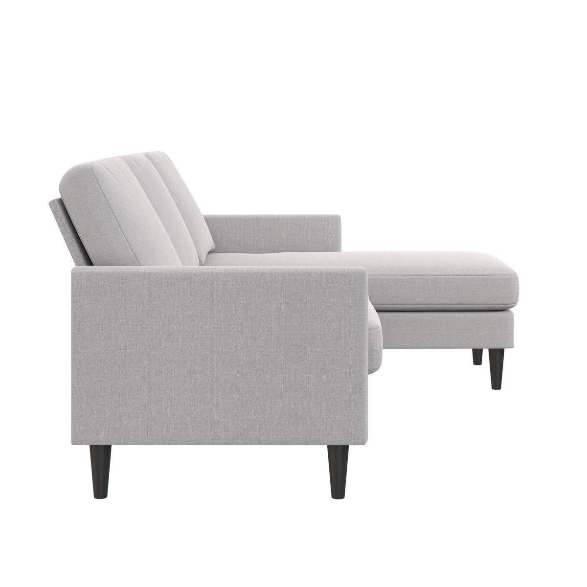 Light Gray Linen Sofa Sectional K983