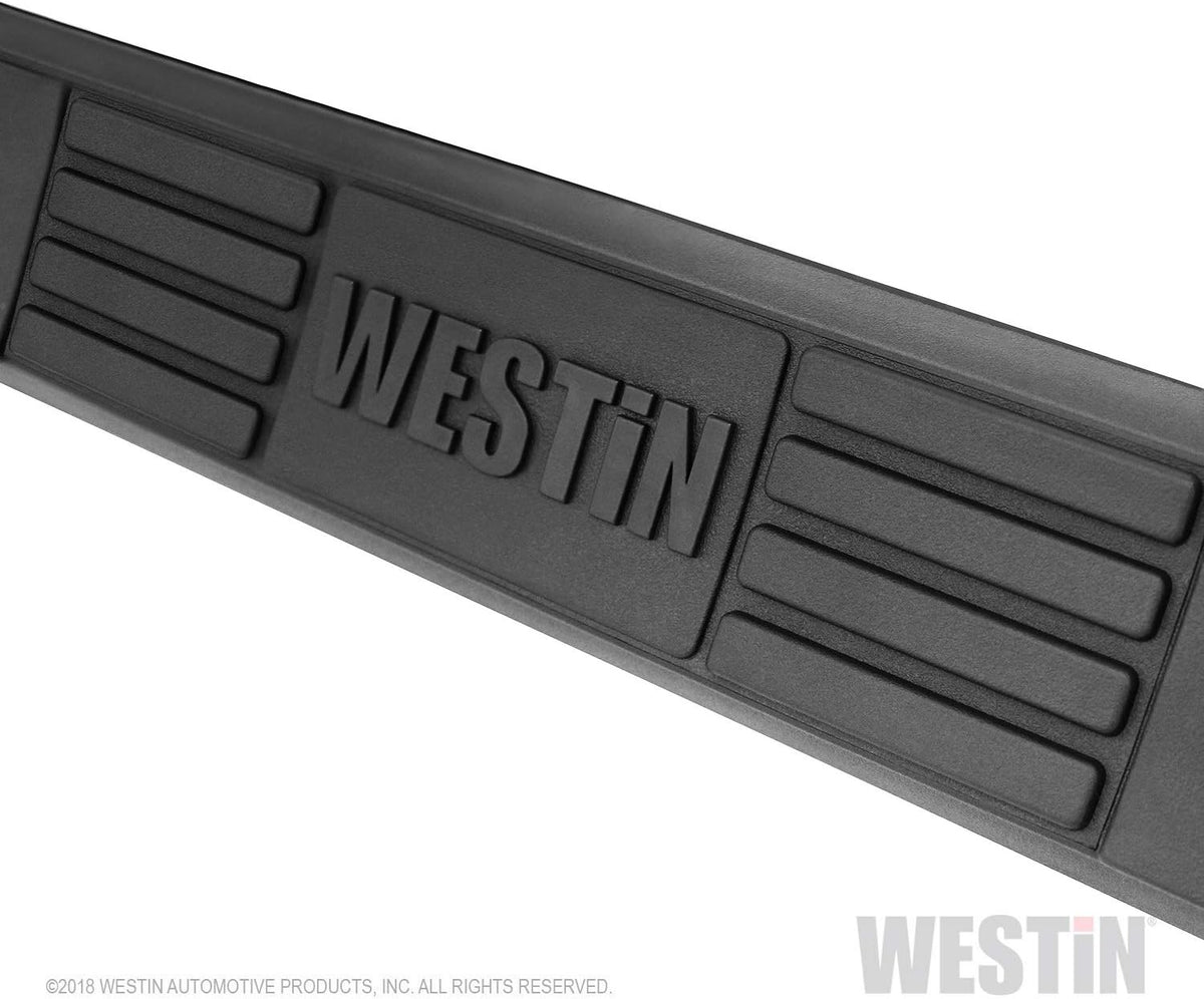 Stainless Steel 3 Round Nerf Step Bars, 1 Pair K244