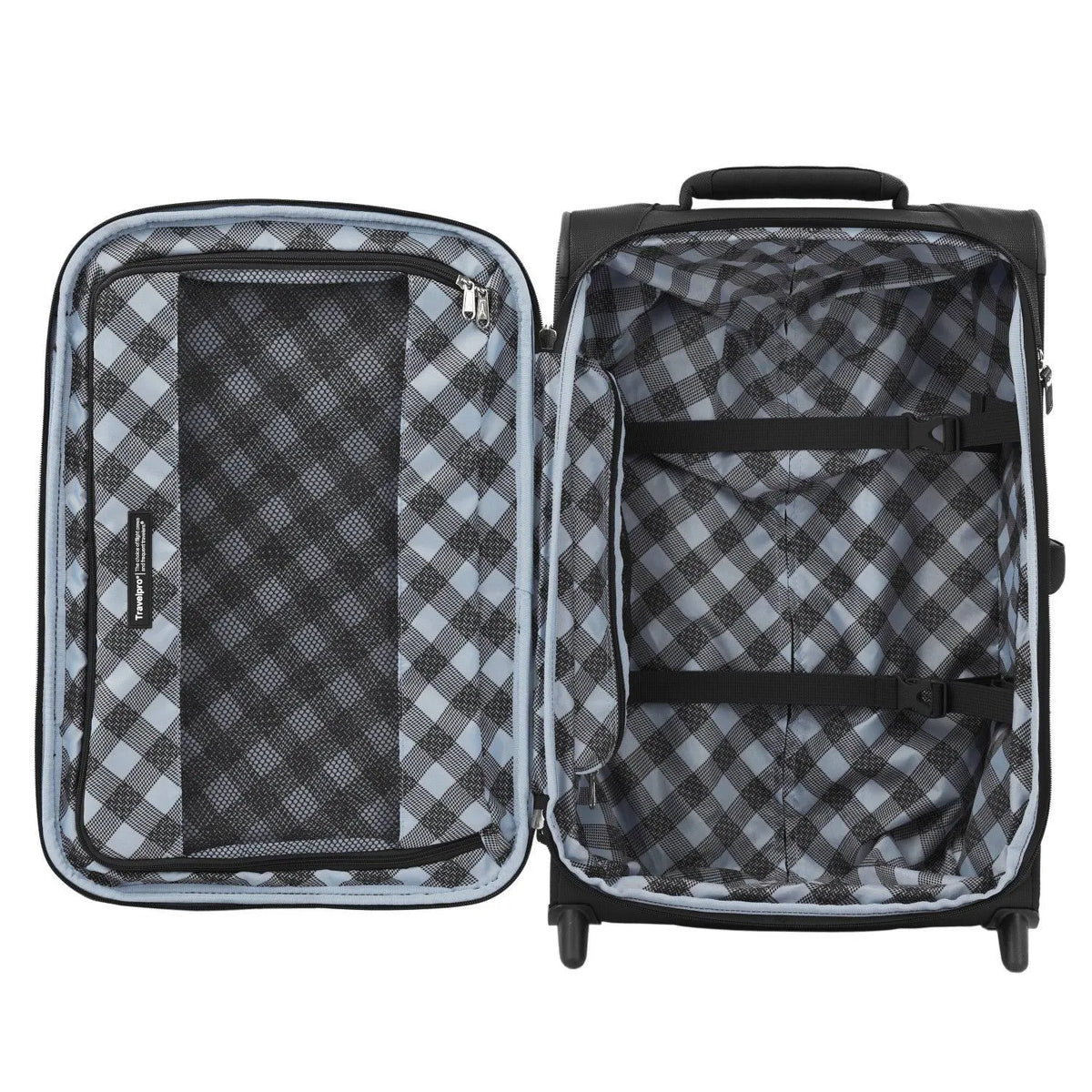 Azure Blue Expandable Carry On Rollaboard D594