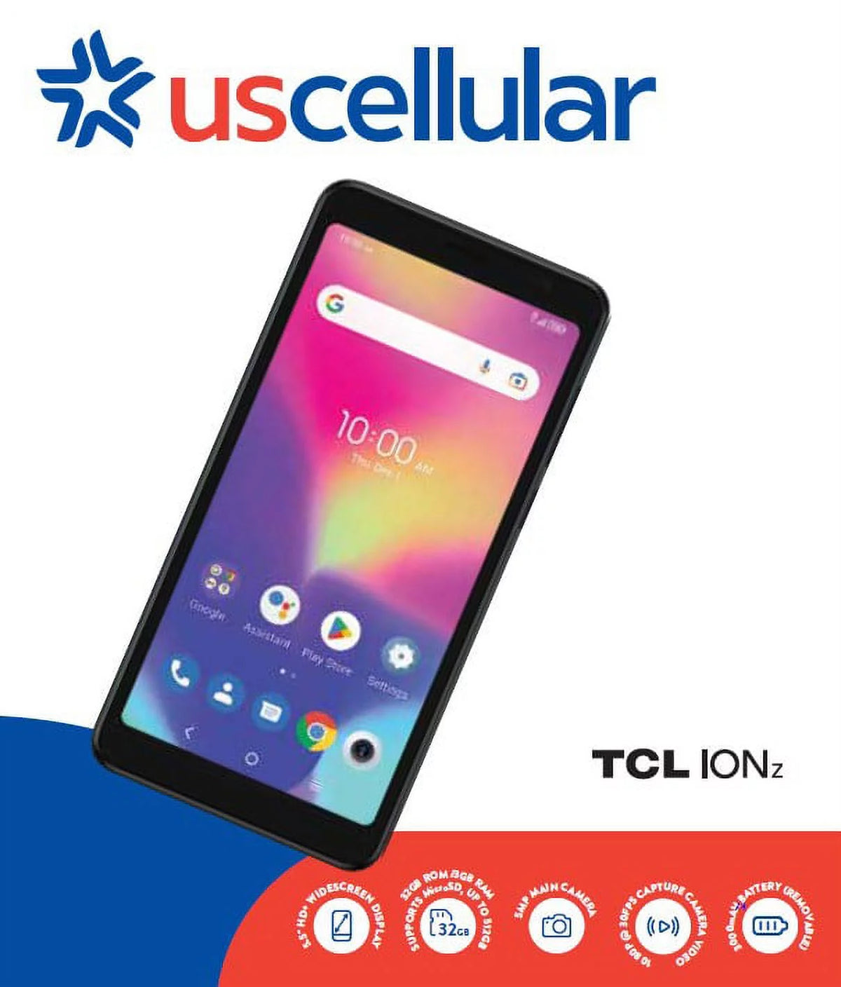 Black Prepaid Smartphone L75048