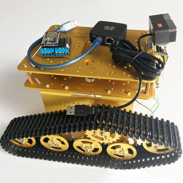 WiFi Video Robot Tank with HD Camera R680