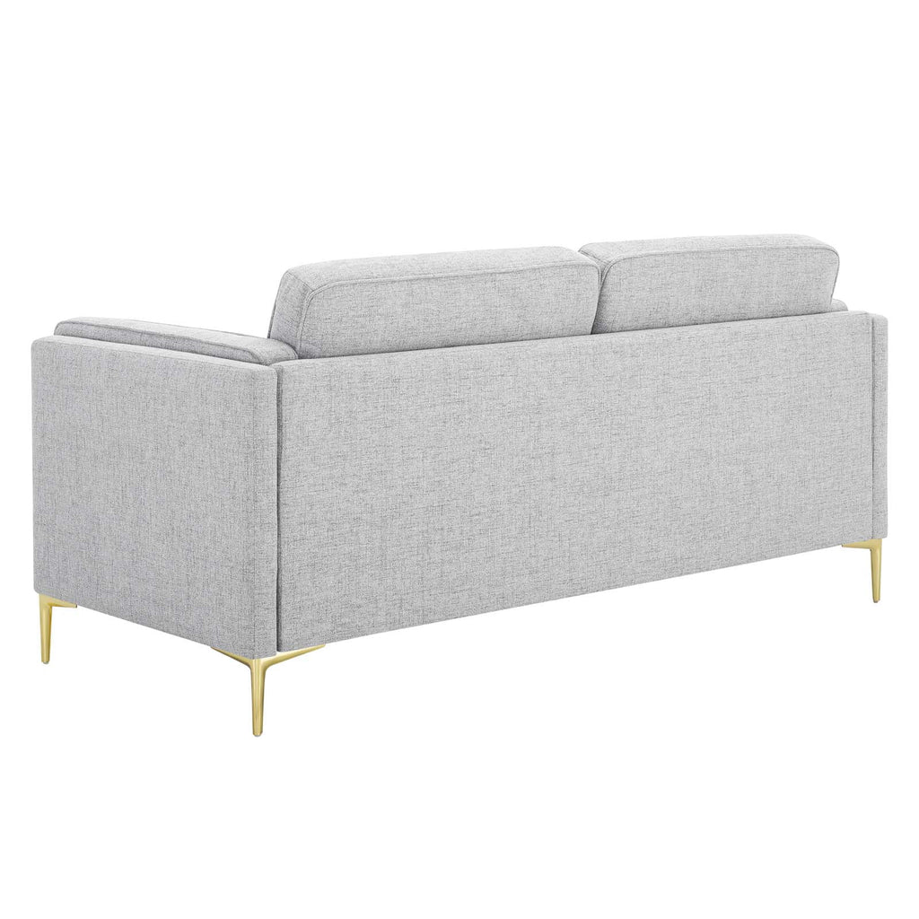 Light Grey Fabric Sofa C77258