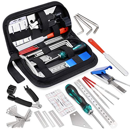 25 Pcs Guitar Repairing Tools Kit with Carry Bag K25115