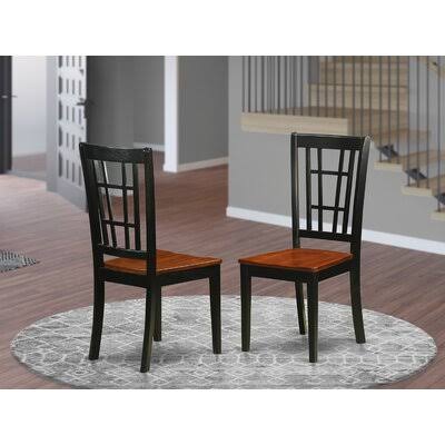 Solid Wood Dining Chair Black Cherry B8594