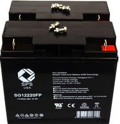 12V 22Ah Replacement Battery 2 Pack R710