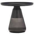 Black and Grey Glass Base Table A419436