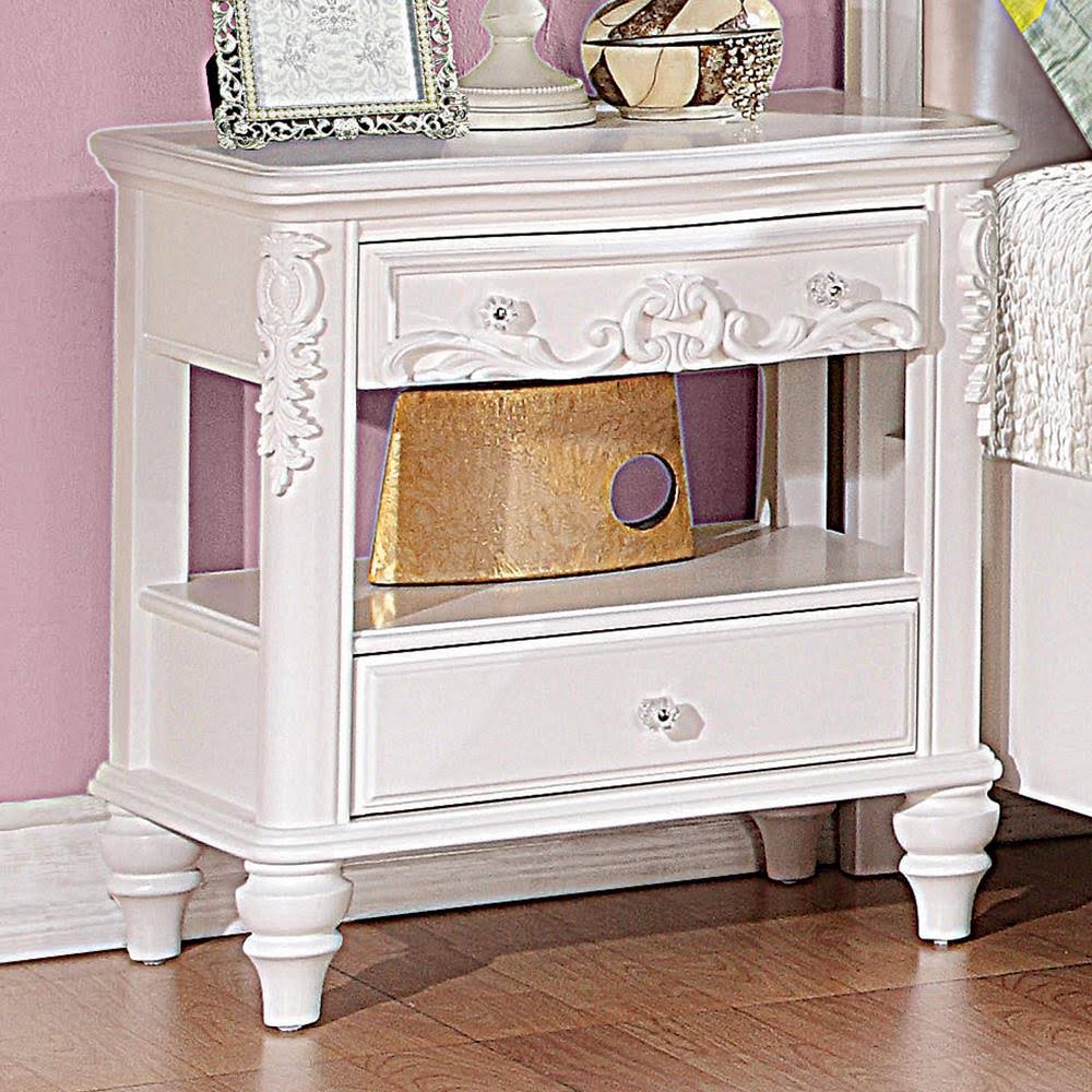 White Vanity Desk D493584
