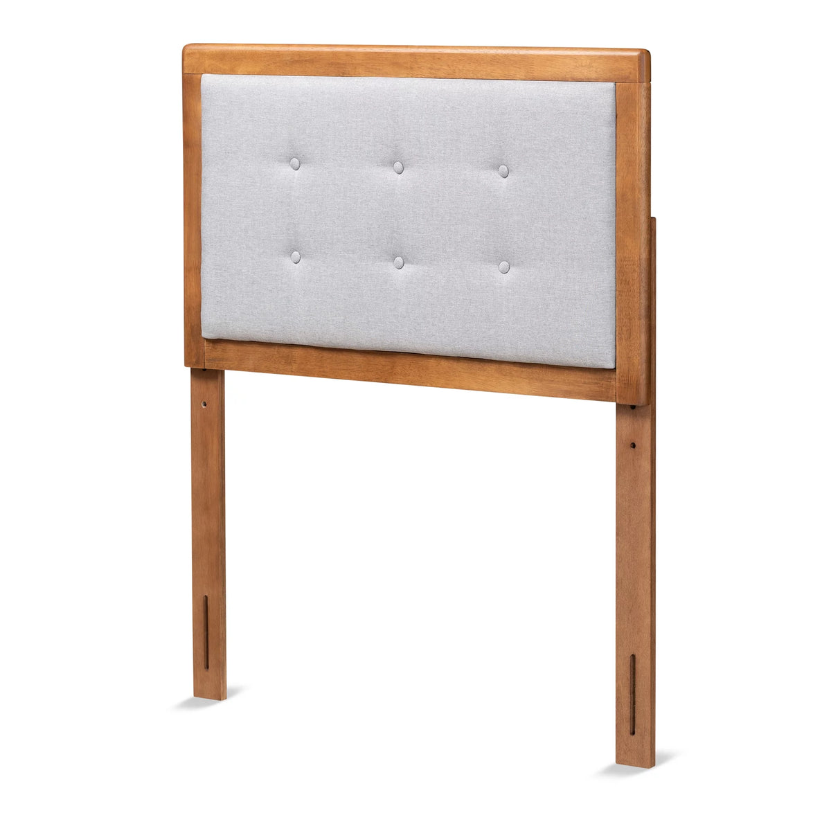 Light Grey Walnut Twin Headboard X556