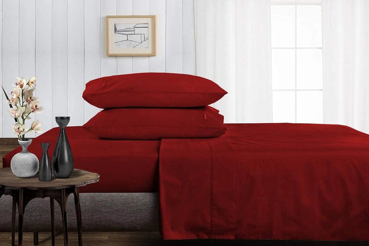 100% Organic Bamboo 7 Piece Cal-King Size Bed Sheets L424