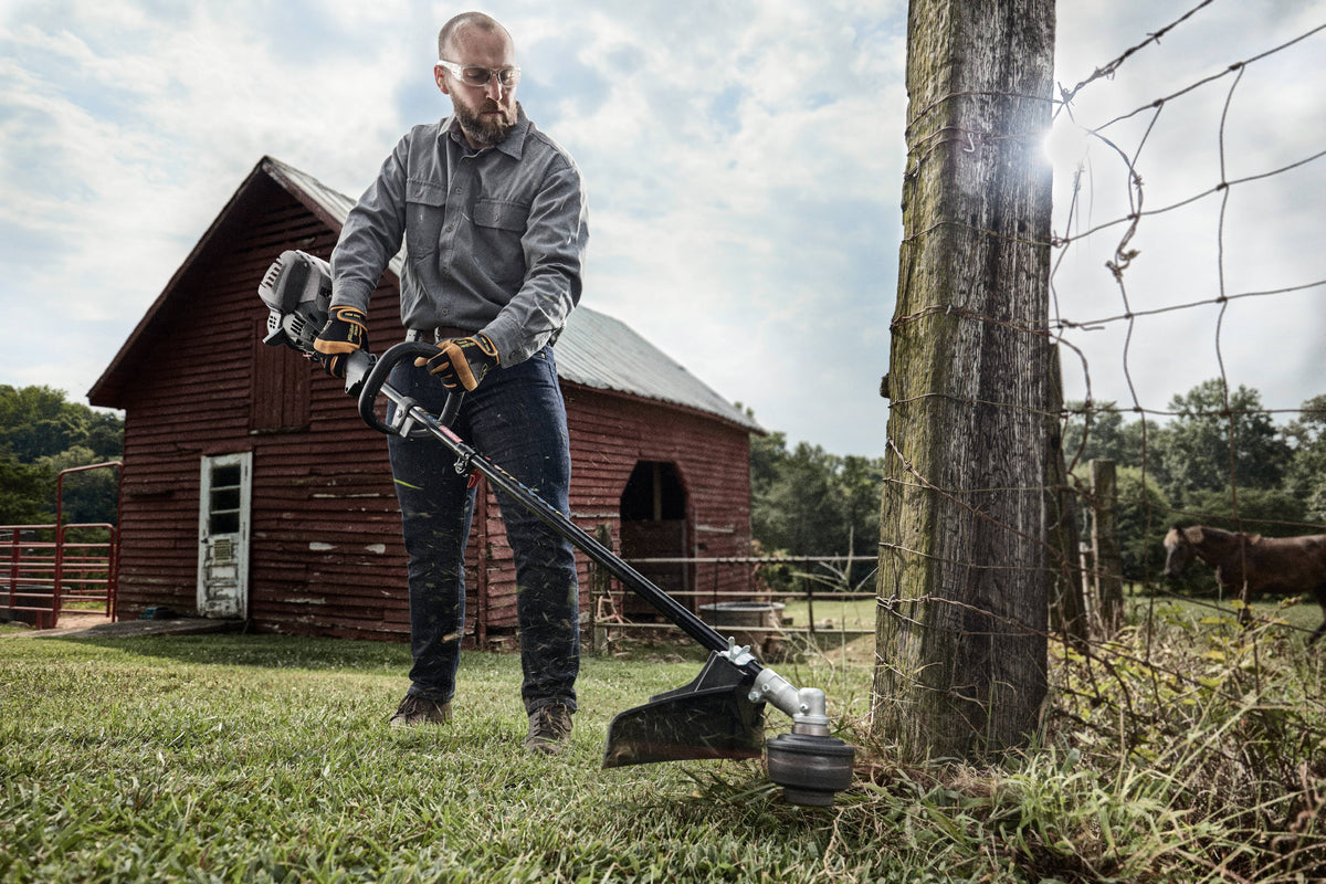 Black 30cc 4-Cycle Straight Shaft String Trimmer A2019
