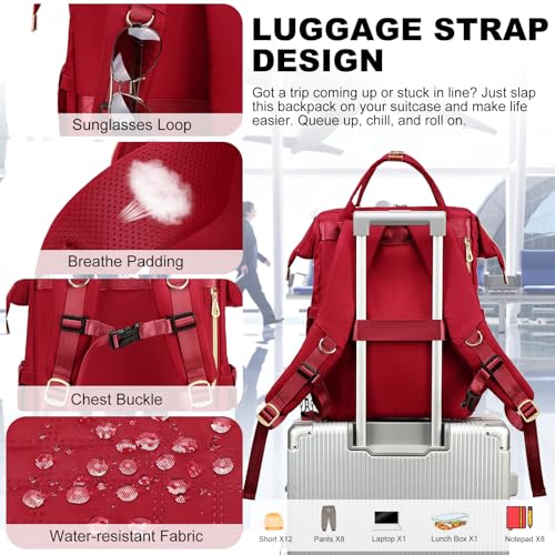 Grey 15.6 inch Laptop Backpack with Insulated Cooler Lunch Bag D6144