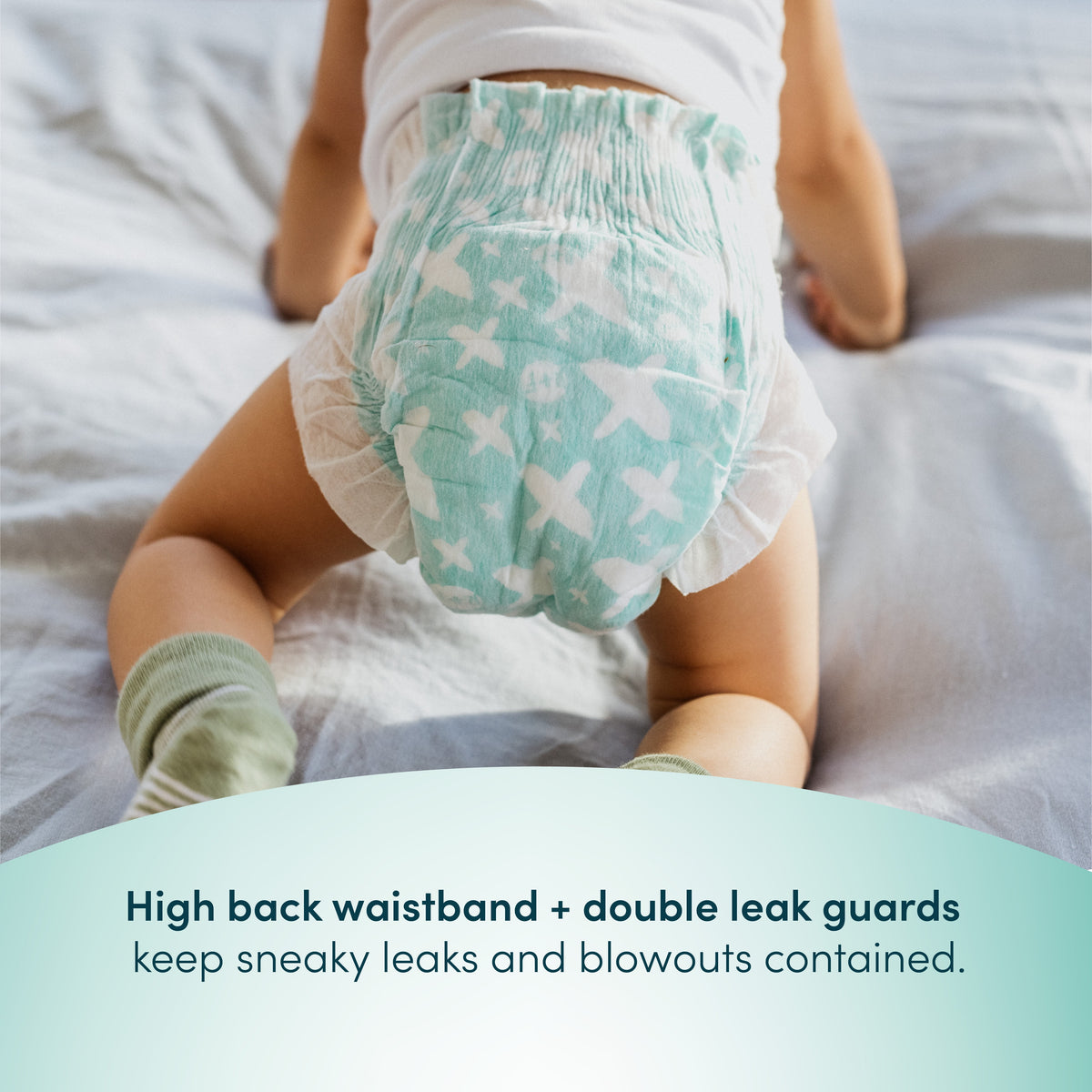 Premium Diapers Size 6, 112 Count E4104