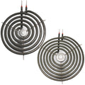 8 inch 6 Turns & 6 inch 5 Turns Surface Burner Elements for Range, Stove & Cooktop G237554