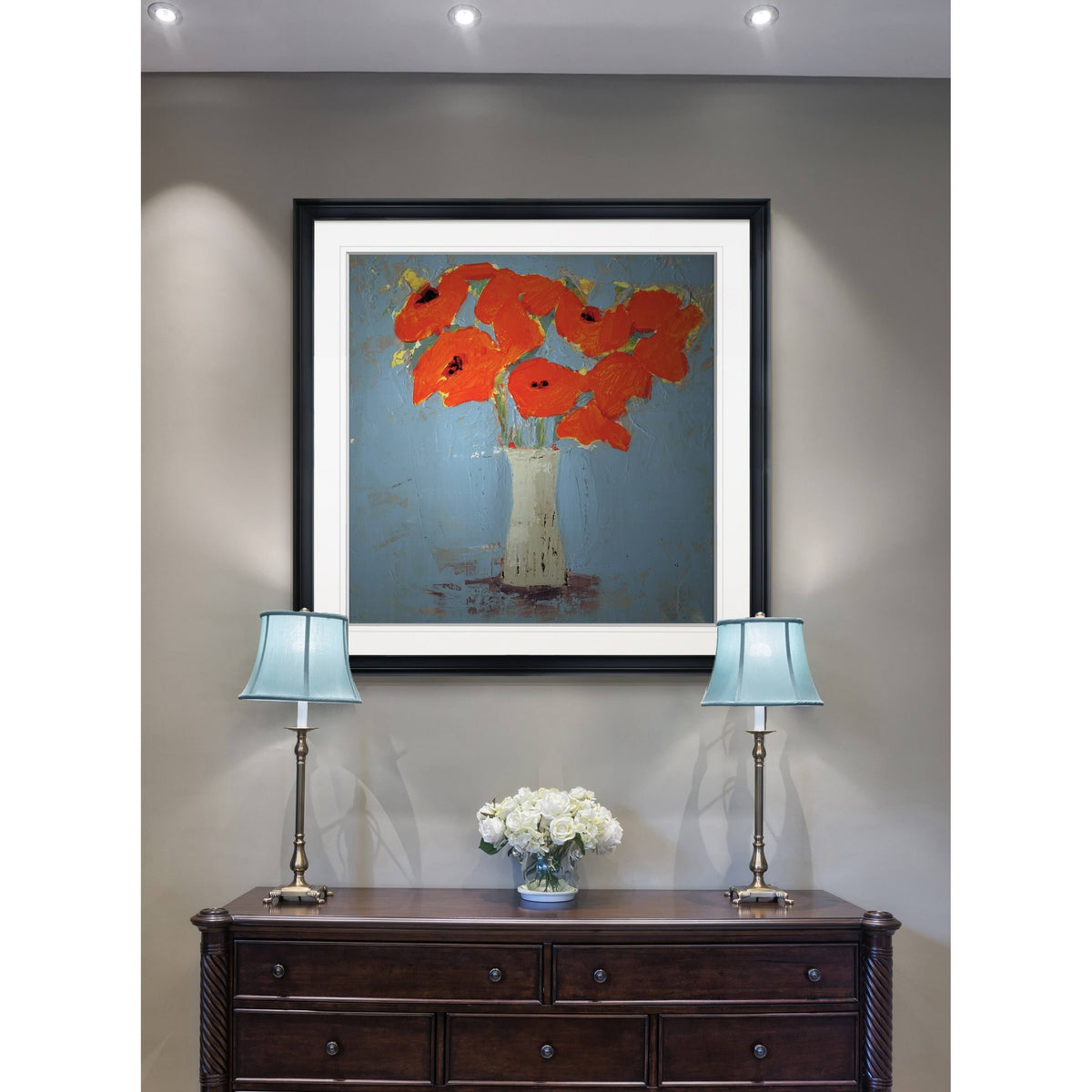 Framed Giclee Print 38x38 A6985