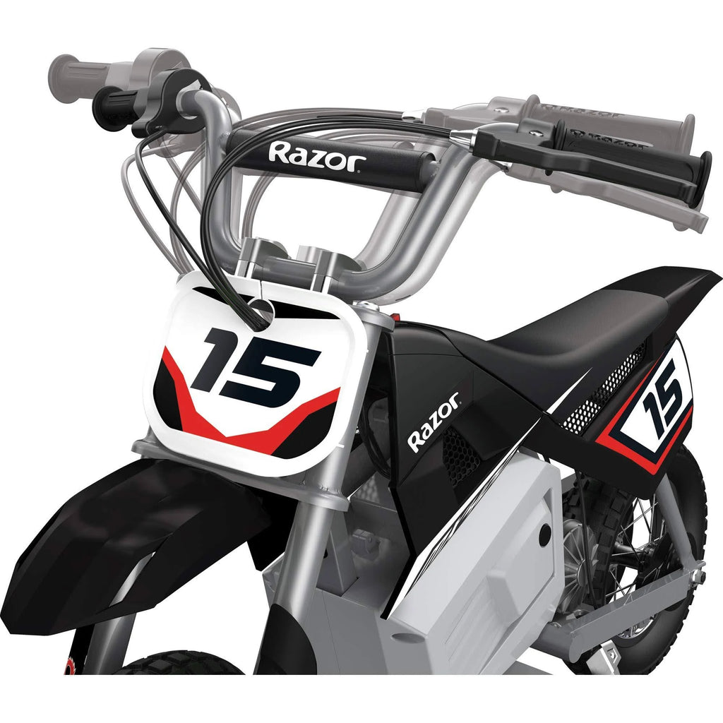 Black Electric Motorcycle I64171