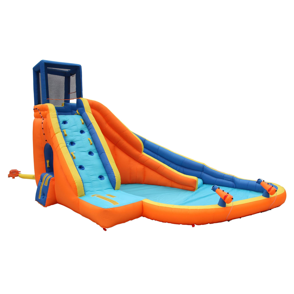 Inflatable Water Park Play Pool Slide with Water Cannons P4475