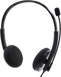 USB Headset with Microphone Noise Cancelling for Laptop PC Office Headset Pack of 2 L897