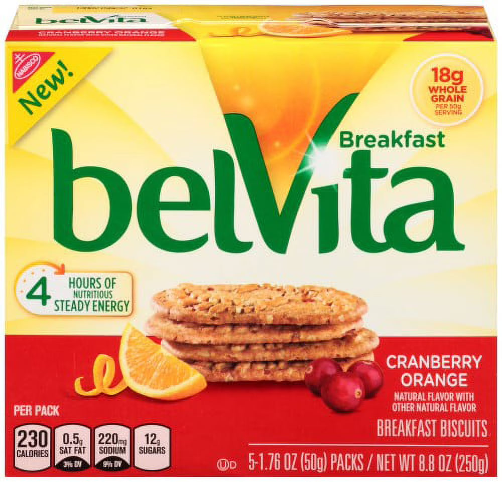 Cranberry Orange Breakfast Biscuits (Pack of 6) X4185