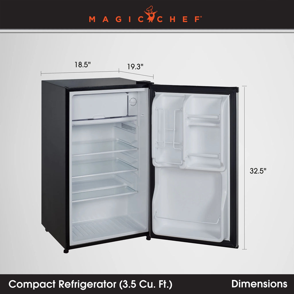 18.5 inch 3.5 Cu. ft. Compact Refrigerator Single Door J281