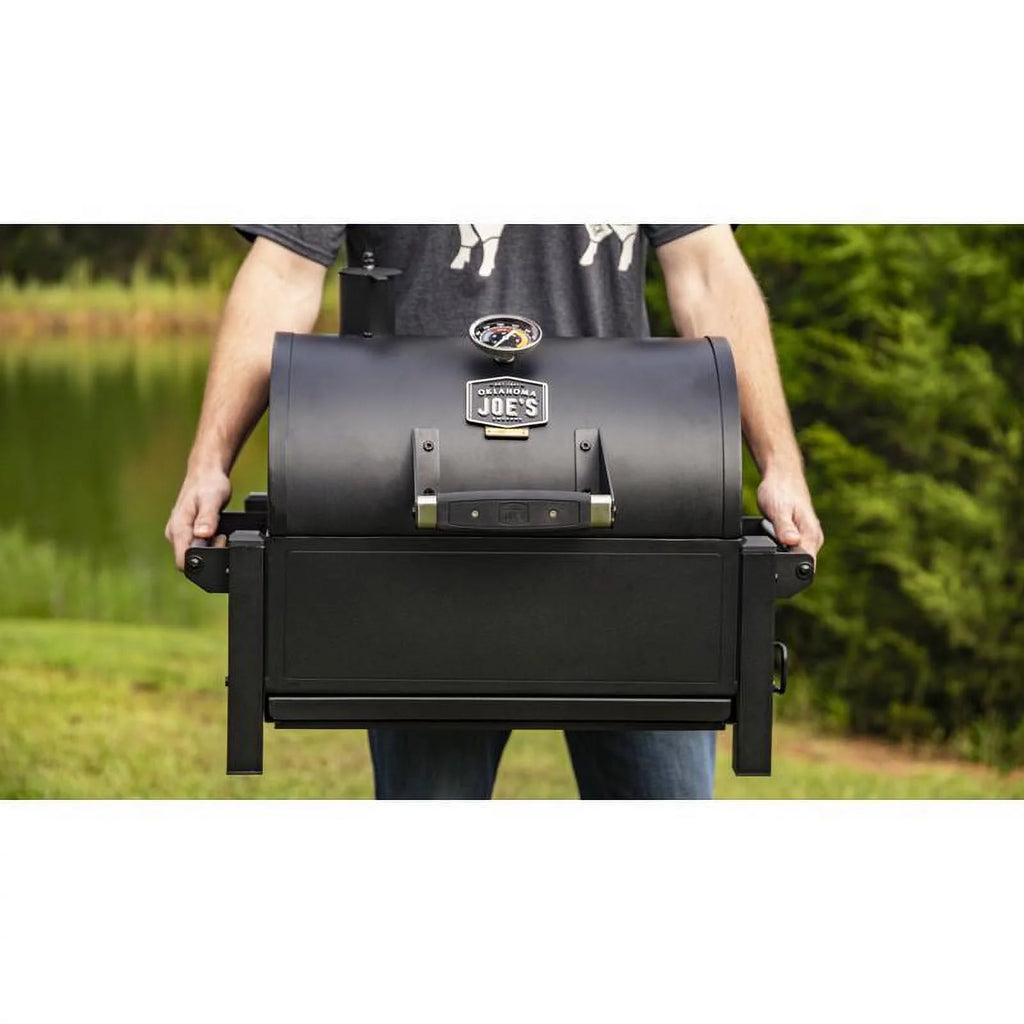 Portable Tabletop Steel Charcoal Grill H1980
