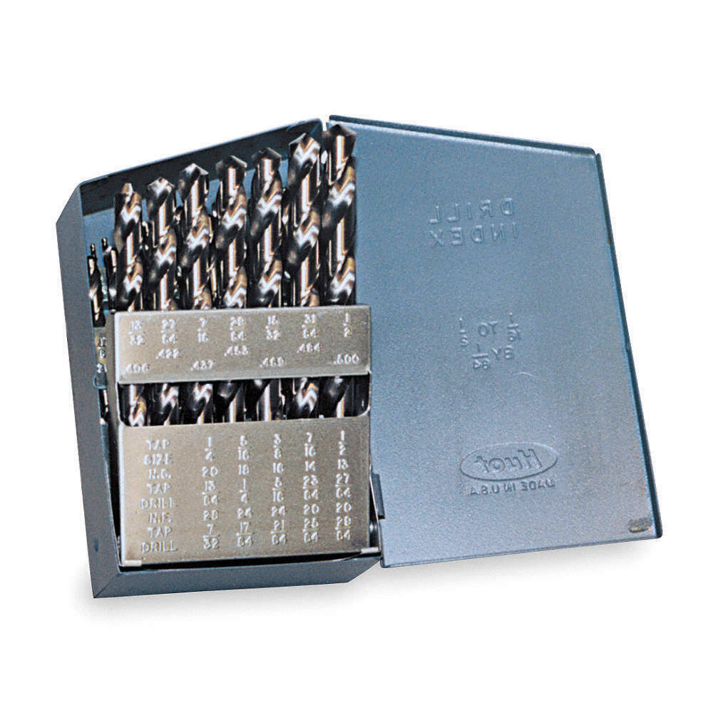 13 pc Cobalt Jobber Drill Set E4723
