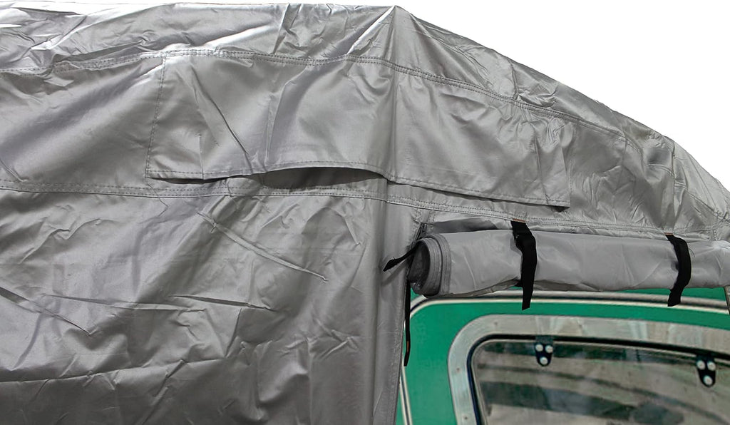 Teardrop Trailer Camper Cover Fits 12'–15'L, 7'W F12924