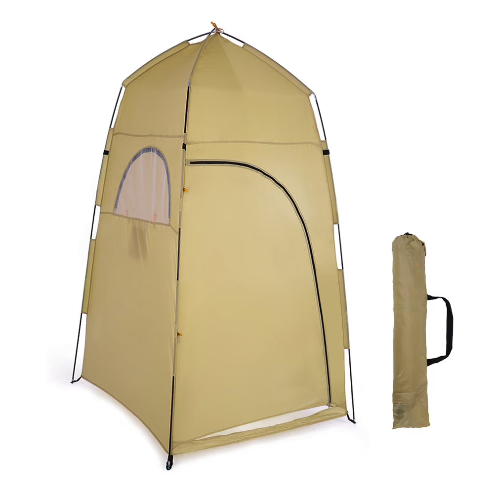 Ventilated Changing Fitting Room Tent with Mesh Windows U77542