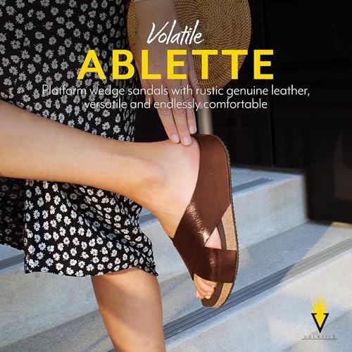 Wedge Sandals with EVA Insole and Rubber Outsole Q99726