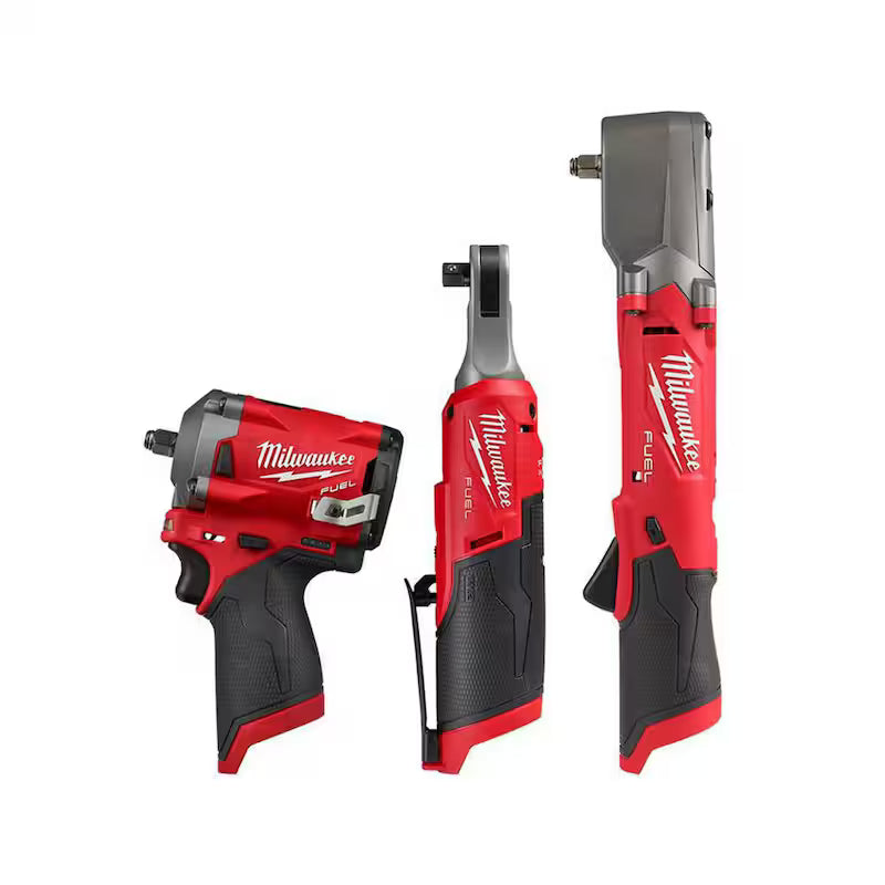 12V Li-Ion Brushless Cordless 3/8 in. Impact Wrench & High Speed Ratchet Q7281