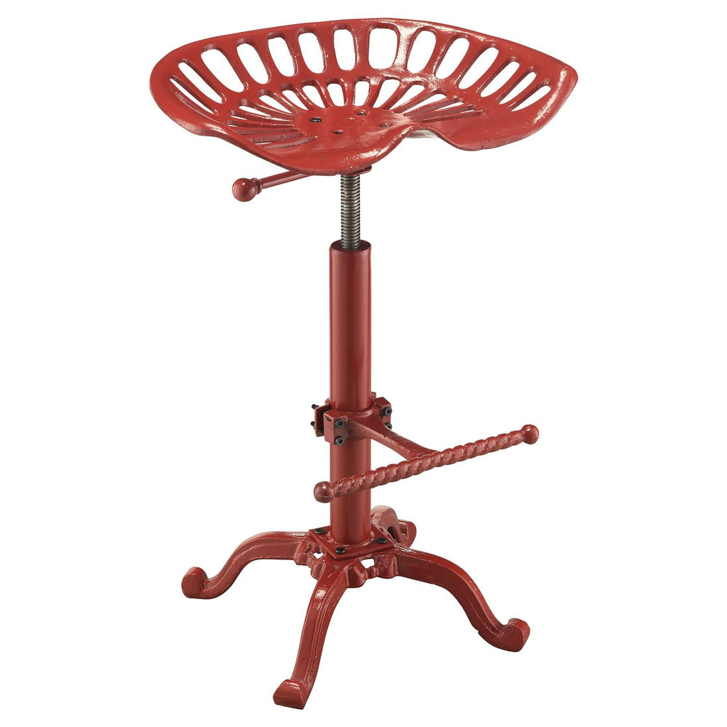 Red Hunter Metal Adjustable Counter Stool U580246