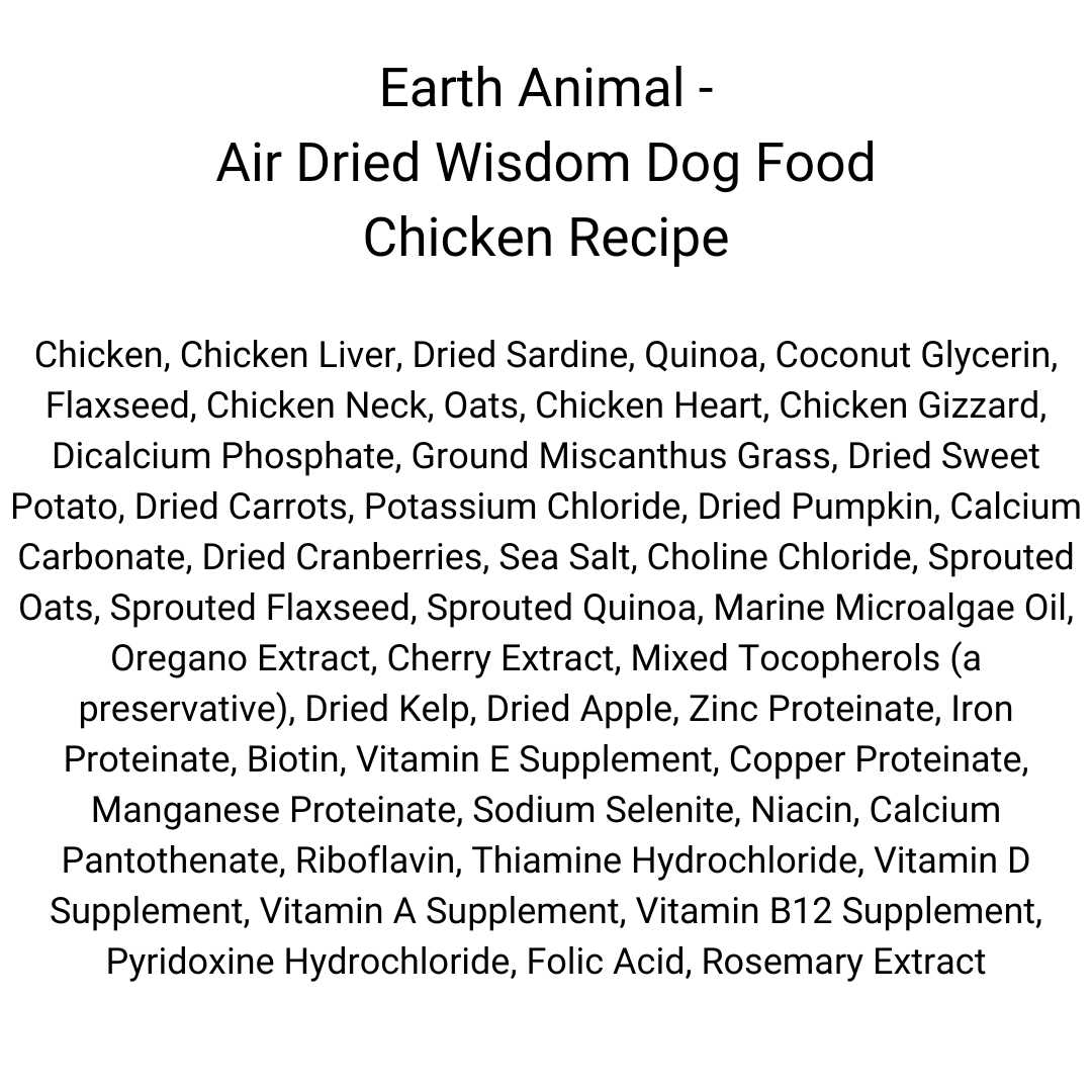 Chicken Air Dried Dog U117501