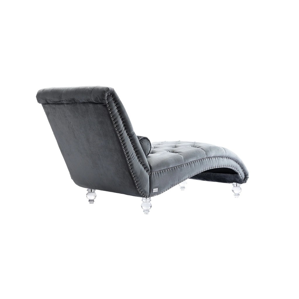 Leisure Concubine Sofa With Acrylic Feet X1832