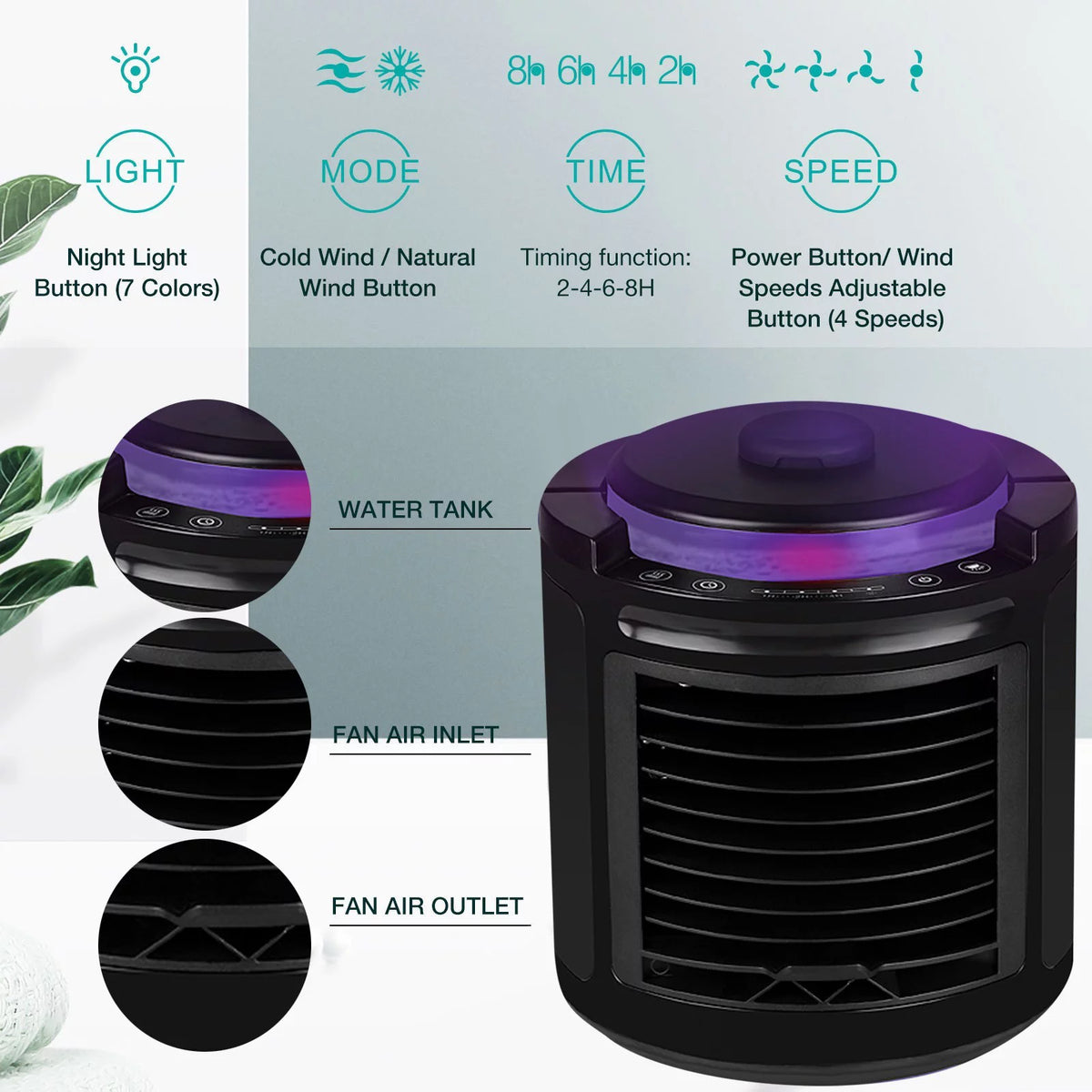 Portable USB Air Cooler V796080