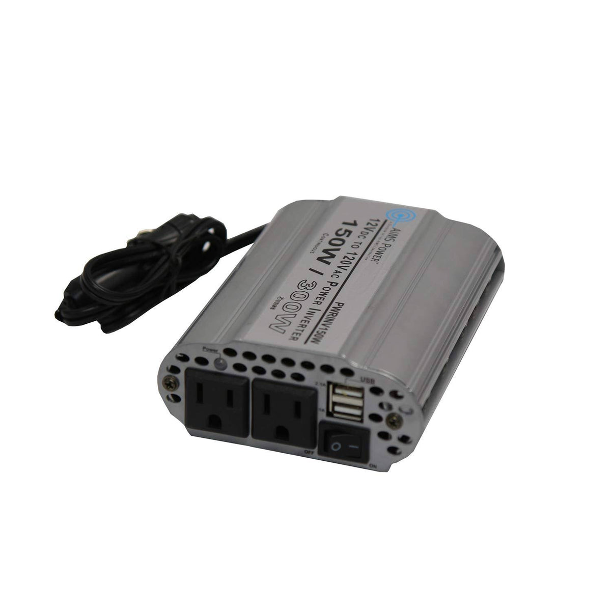 150 Watt Power Inverter with Lighter Cable I885