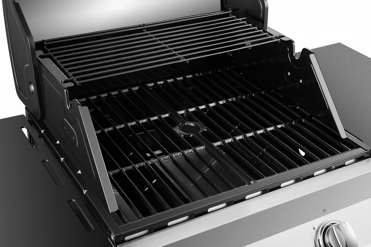 2 Burner Stainless Steel Propane Gas Grill S618
