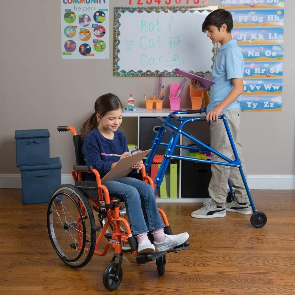 Elevating Swing-Away Leg Rests with Padded Calf Pads A913