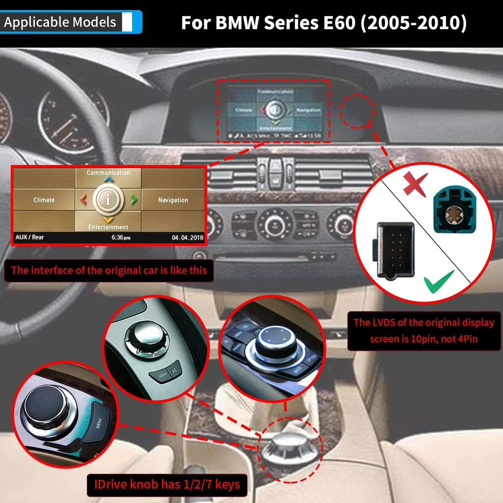 10.25 Android 10 Carplay Car Screen U5886