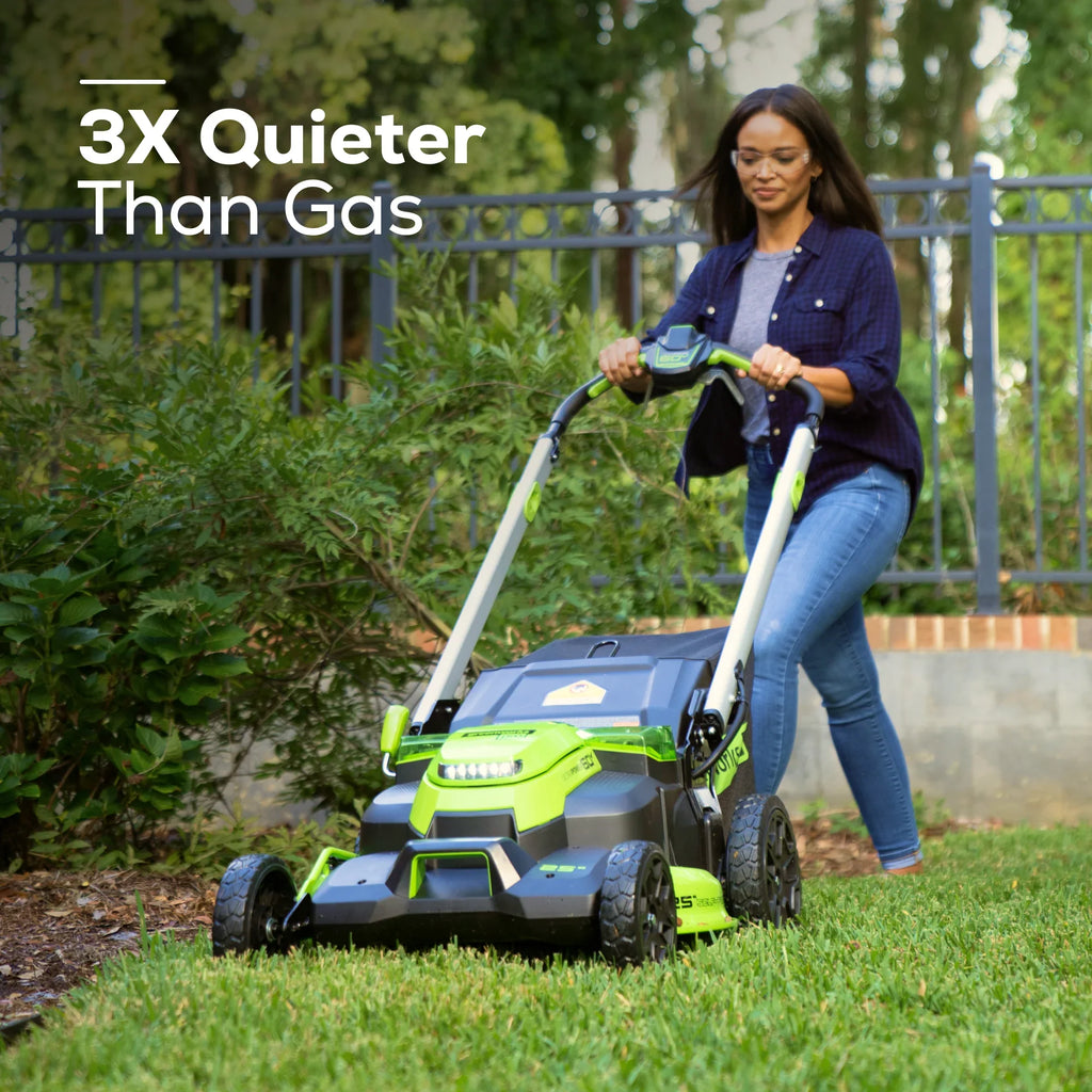 60V Cordless Self-Propelled Lawn Mower with 4.0Ah Batteries W2619