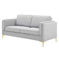 Light Grey Fabric Sofa C77258