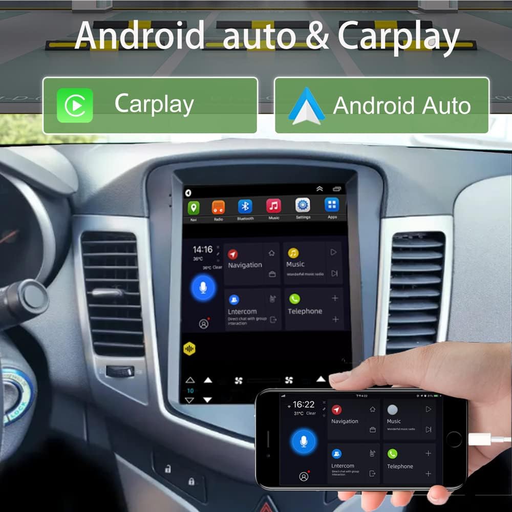 10.4 Inch Touchscreen Car Stereo Radio with Bluetooth J841